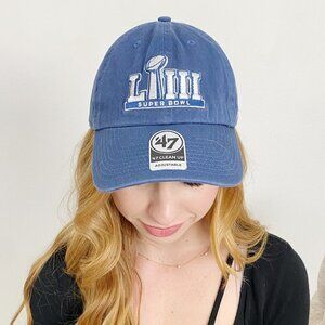 NFL Super Bowl LIII New England Patriots Los Angeles Rams Hat